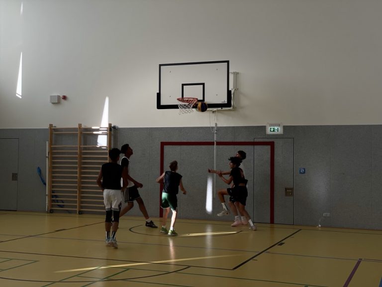 FIBA 3x3: Spielszene beim Hallenturnier