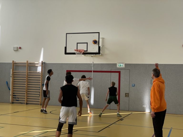 FIBA 3x3: Spielszene beim Hallenturnier